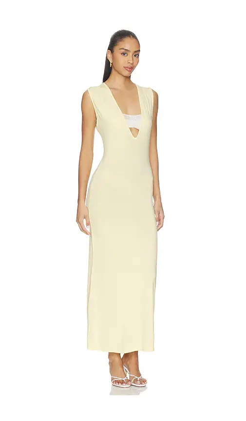 Artless Tate Plunge Midi Dress | Thumbnail 2
