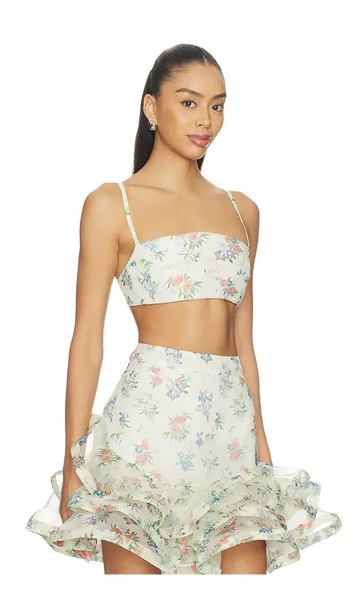 LA FUORI Petal Cascade Bralette | Thumbnail 2