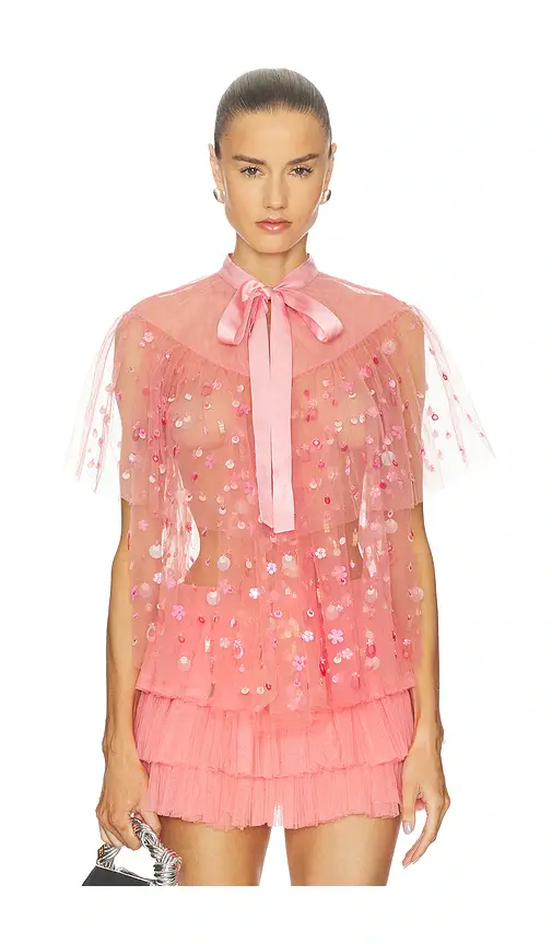 LA FUORI Soft Rose Top | Image 1 LA FUORI Soft Rose Top | Image 1