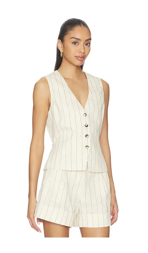rag & bone Paulette Stripe Vest | Thumbnail 2 rag & bone Paulette Stripe Vest | Thumbnail 2