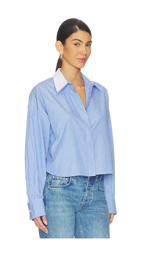 rag & bone Marin Stripe Layered Shirt | Thumbnail 2