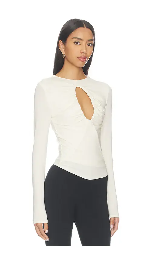THE LINE BY K Demi Keyhole Top | Thumbnail 2 THE LINE BY K Demi Keyhole Top | Thumbnail 2