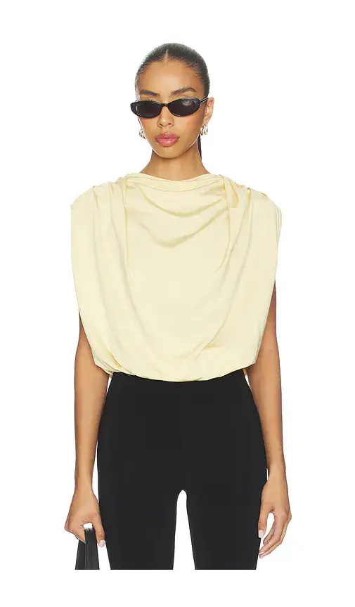 THE LINE BY K Bobi Draped Shell Top | Image 1 THE LINE BY K Bobi Draped Shell Top | Image 1