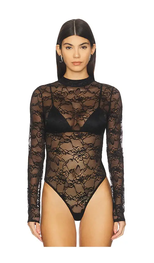 OW Collection Lydia Lace Bodysuit | Thumbnail 2