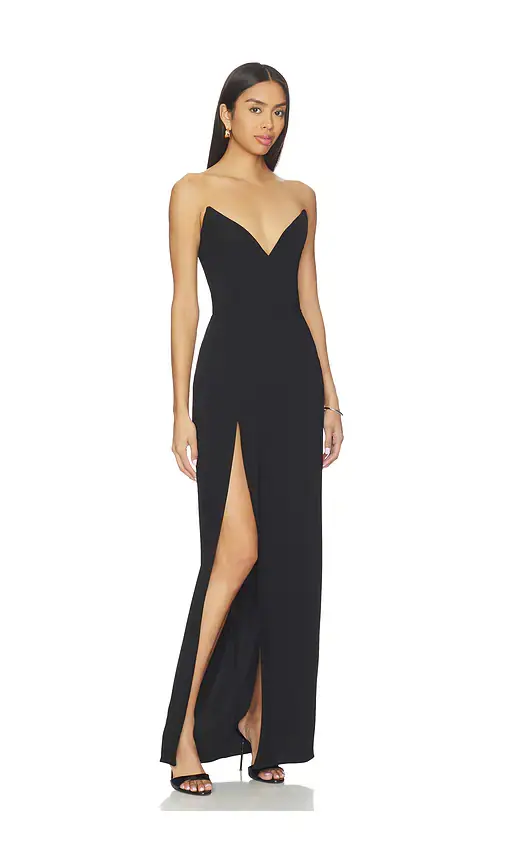 Amanda Uprichard Ailany Maxi Dress | Thumbnail 2 Amanda Uprichard Ailany Maxi Dress | Thumbnail 2