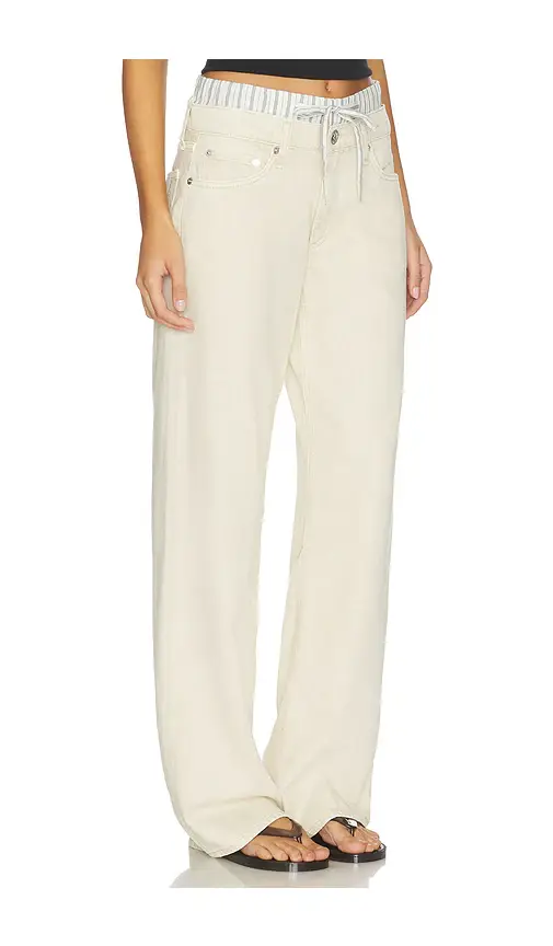 rag & bone Featherweight Cam Low Rise Full Boxer Straight Jeans | Thumbnail 2 rag & bone Featherweight Cam Low Rise Full Boxer Straight Jeans | Thumbnail 2