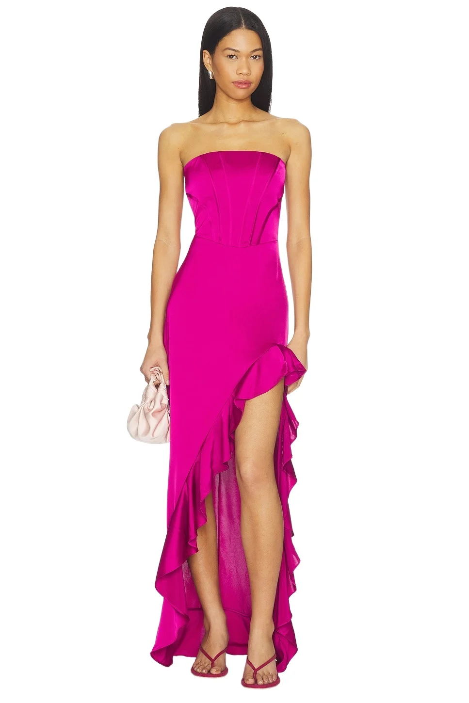 Amanda Uprichard Francesca Maxi Dress