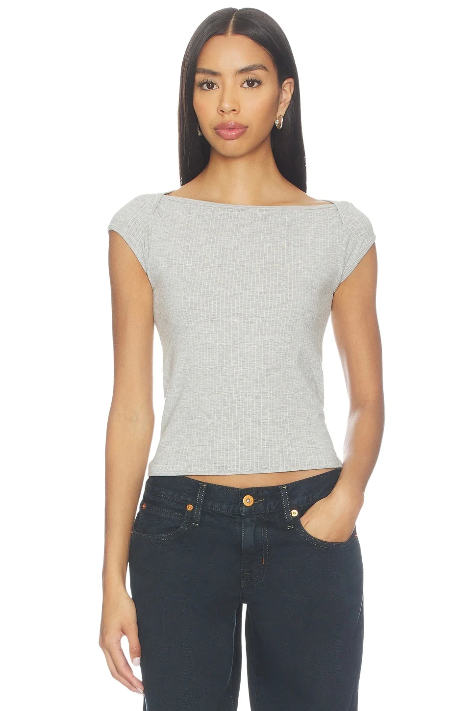 Free People So Soft Seamless Modal Tee