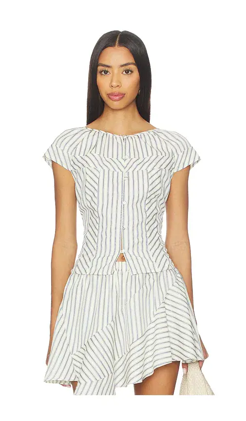 Amanda Uprichard Norina Top | Image 1 Amanda Uprichard Norina Top | Image 1