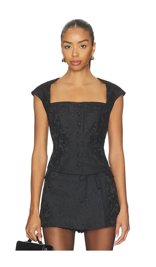 Amanda Uprichard Cara Top | Image 1 Amanda Uprichard Cara Top | Image 1