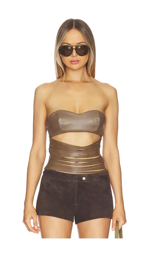 NIIHAI Lazer Cut Corset | Thumbnail 2