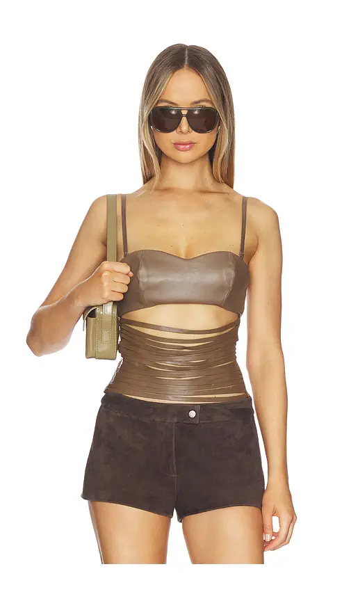 NIIHAI Lazer Cut Corset | Image 1 NIIHAI Lazer Cut Corset | Image 1