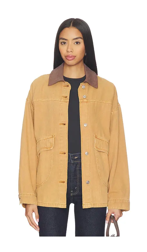 Free People x We The Free Lemon Denim Jacket | Image 1 Free People x We The Free Lemon Denim Jacket | Image 1
