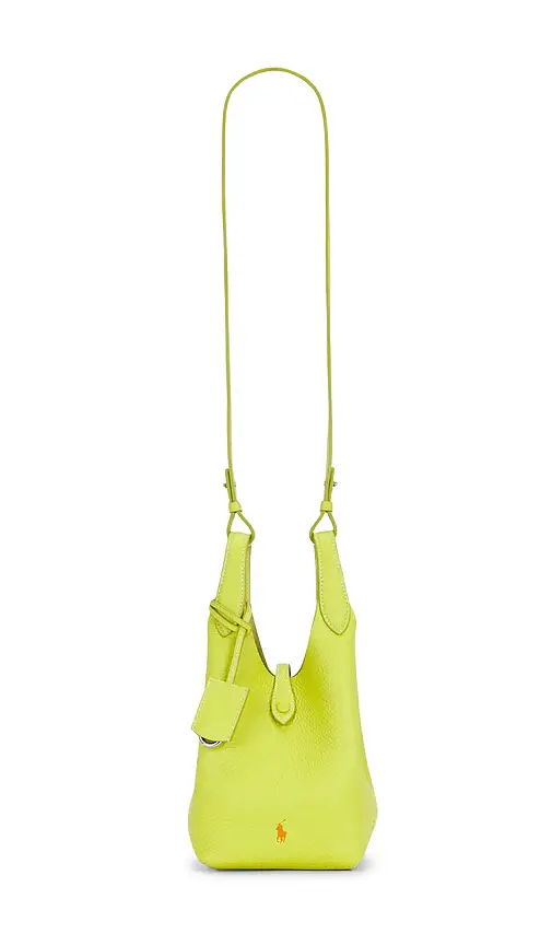 Polo Ralph Lauren Shiny Drum Pebble Small Crossbody Bag