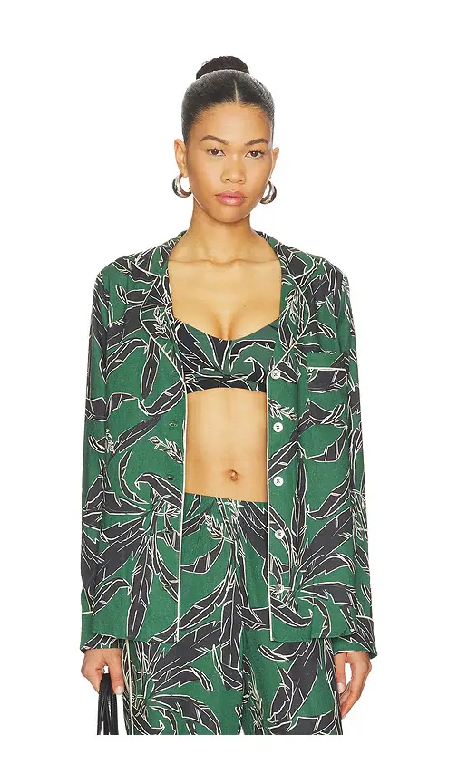 THE UPSIDE Tamara Rio Collared Top | Image 1 THE UPSIDE Tamara Rio Collared Top | Image 1