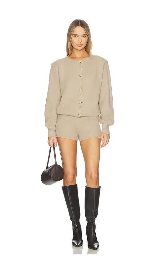 SEROYA Sable Knit Romper | Image 1 SEROYA Sable Knit Romper | Image 1