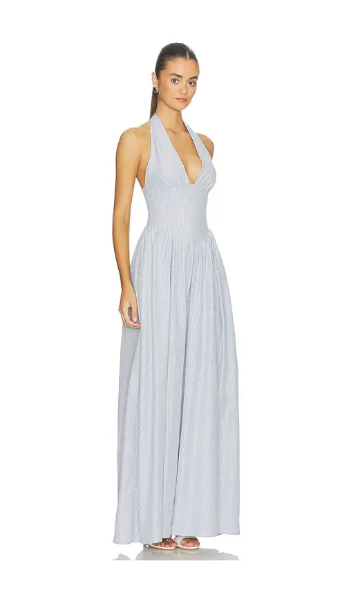 MORE TO COME Leeaster Halter Maxi Dress | Thumbnail 2