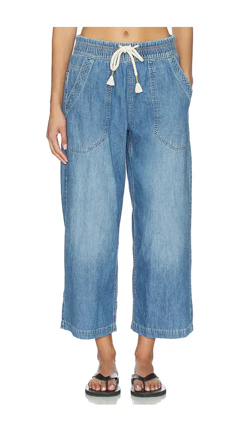 Free People x We The Free Easy Peasy Pull On Jean | Image 1 Free People x We The Free Easy Peasy Pull On Jean | Image 1