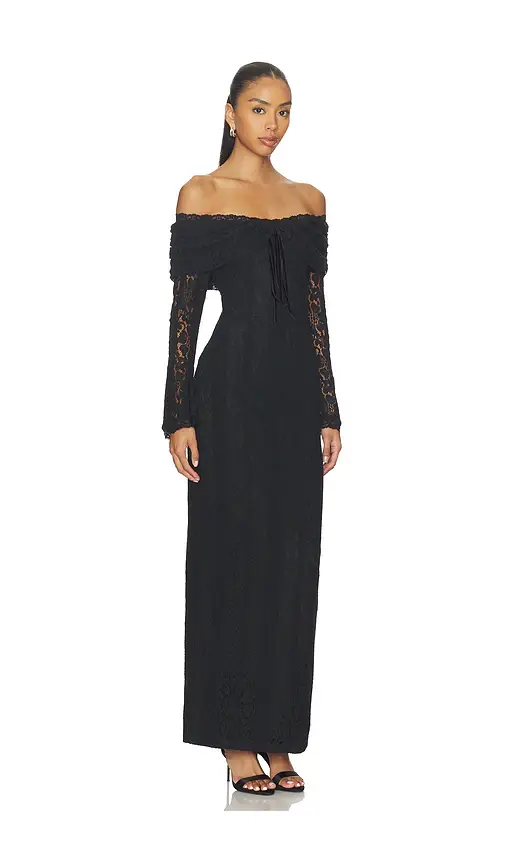 MORE TO COME Annabelle Off Shoulder Maxi | Thumbnail 2 MORE TO COME Annabelle Off Shoulder Maxi | Thumbnail 2