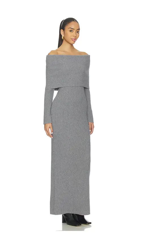 Theory Over The Shoulder Rib Dress | Thumbnail 2 Theory Over The Shoulder Rib Dress | Thumbnail 2
