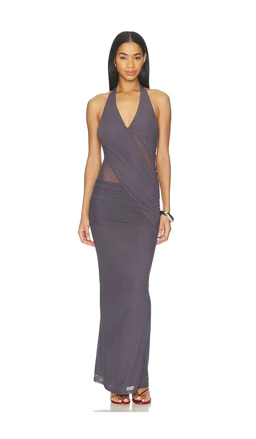superdown Dynasty Halter Maxi Dress | Image 1 superdown Dynasty Halter Maxi Dress | Image 1