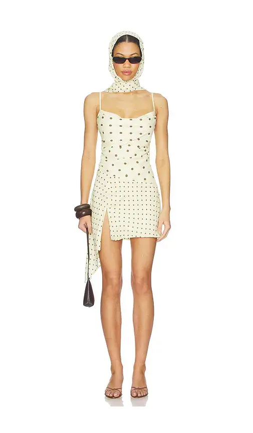 Runaway The Label Alora Scoop Neck Mini Dress | Thumbnail 2