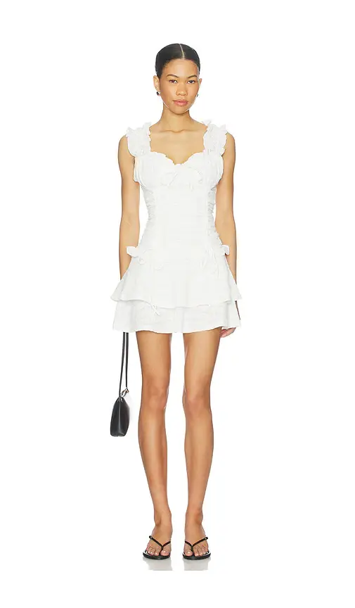 Runaway The Label Bronte Ruffled Corset Mini Dress | Image 1 Runaway The Label Bronte Ruffled Corset Mini Dress | Image 1