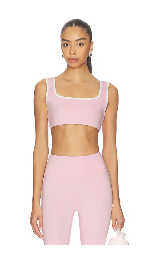 YEAR OF OURS Recycled Contrast Staple Sports Bra | Image 1 YEAR OF OURS Recycled Contrast Staple Sports Bra | Image 1