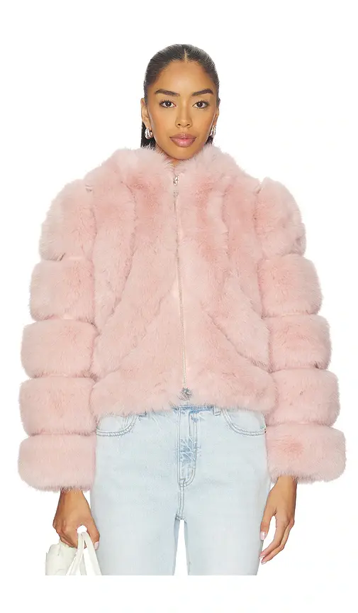 Adrienne Landau Icon Fur Jacket | Thumbnail 2 Adrienne Landau Icon Fur Jacket | Thumbnail 2