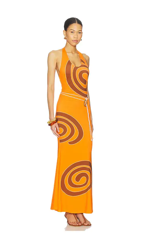 The Wolf Gang Giro Halter Dress | Thumbnail 2 The Wolf Gang Giro Halter Dress | Thumbnail 2