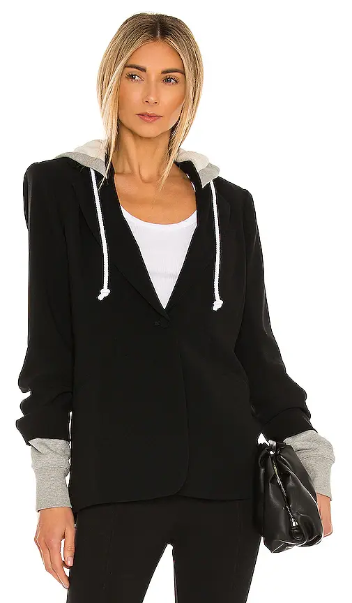 Cinq à Sept Hooded Khloe Jacket | Thumbnail 2 Cinq à Sept Hooded Khloe Jacket | Thumbnail 2