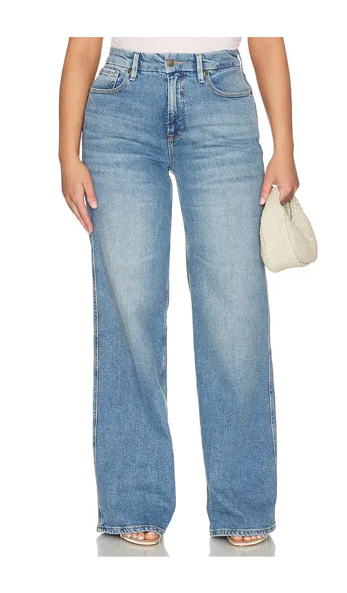 GOOD AMERICAN Good Skate Wide Jeans | Thumbnail 2 GOOD AMERICAN Good Skate Wide Jeans | Thumbnail 2