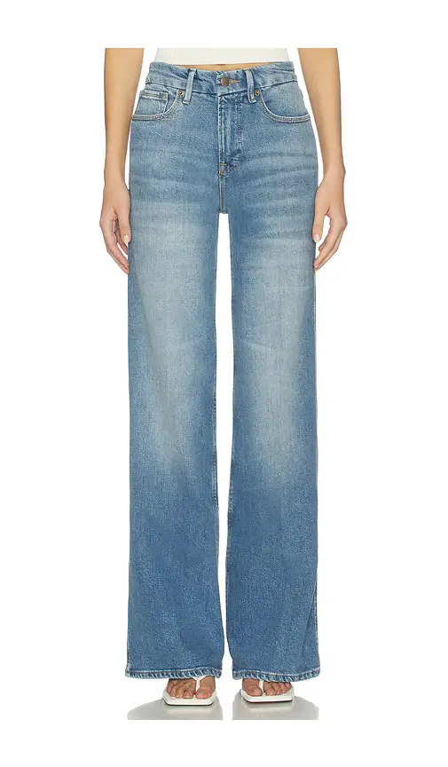 Good American Good Skate Wide Jeans | Image 1 Good American Good Skate Wide Jeans | Image 1