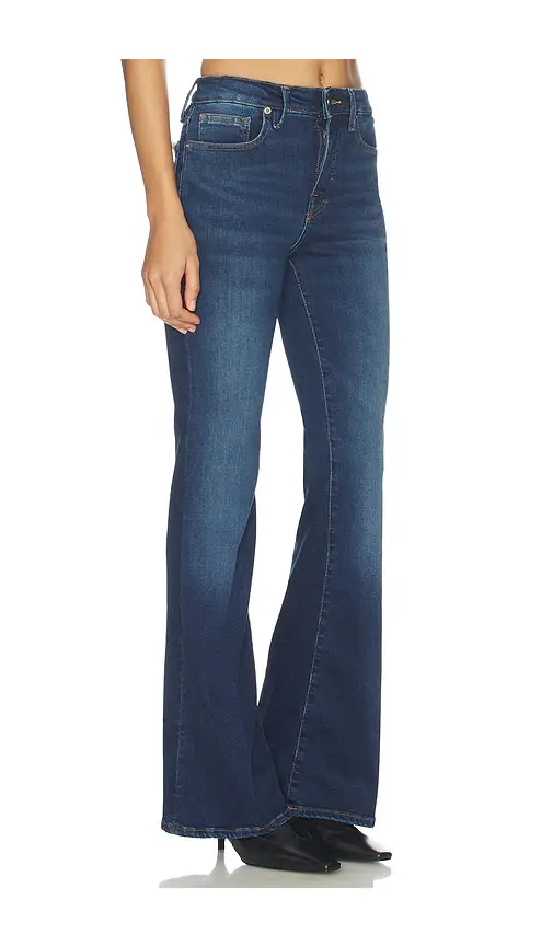 GOOD AMERICAN Compression Good Legs Flare Jeans | Thumbnail 2 GOOD AMERICAN Compression Good Legs Flare Jeans | Thumbnail 2