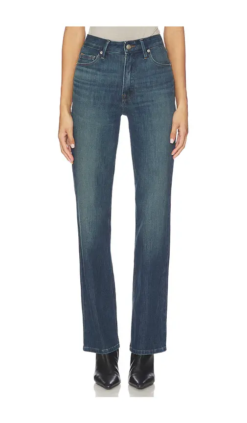 Good American Good True Straight Jeans | Image 1 Good American Good True Straight Jeans | Image 1