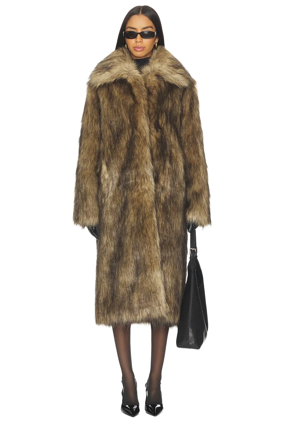x Emma Leger Carmela Faux Fur Coat x Emma Leger Carmela Faux Fur Coat