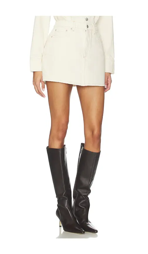 DL1961 DL Alma Denim Mini Skirt | Thumbnail 2