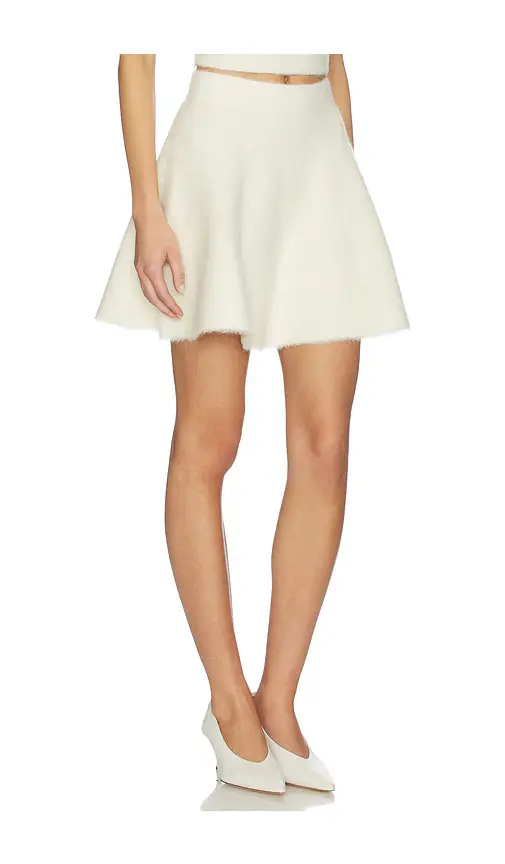 Dodiee Farah Alpaca Wool Mini Circular Skirt | Thumbnail 2
