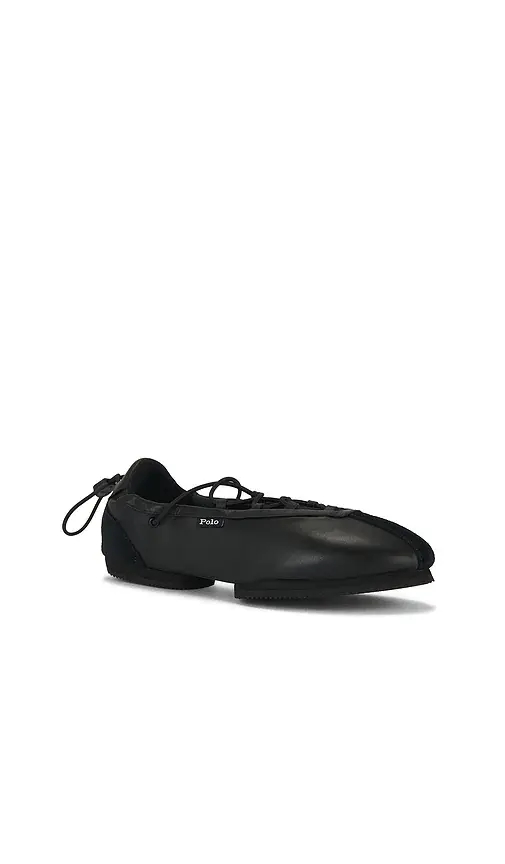 Polo Ralph Lauren Nappa Leather Ballerina Lace Up Sneaker | Thumbnail 2