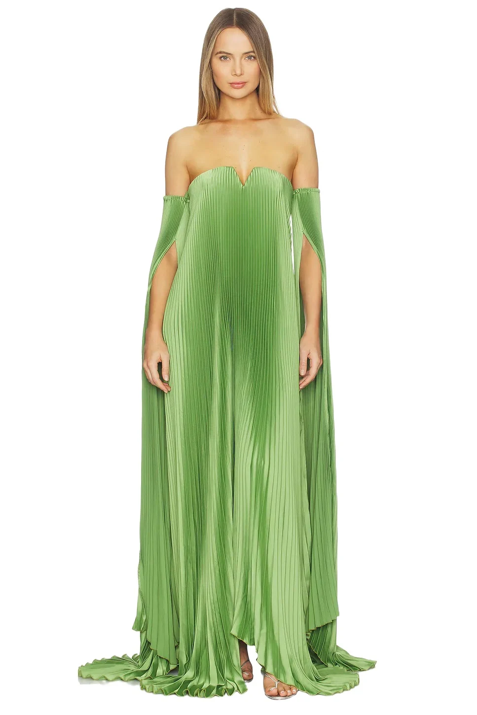 L'Idée Black Tie Gown With Drama Sleeves