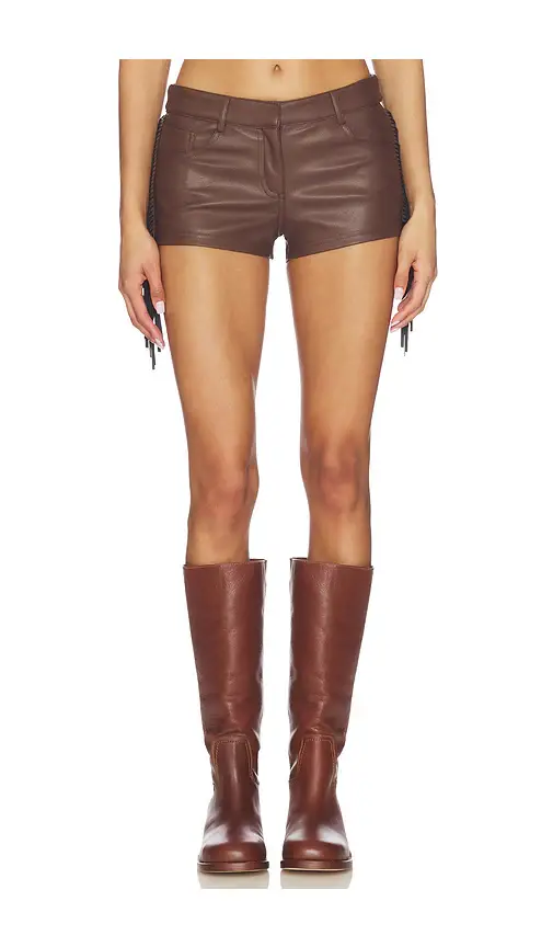 superdown Karina Fringe Short | Image 1 superdown Karina Fringe Short | Image 1