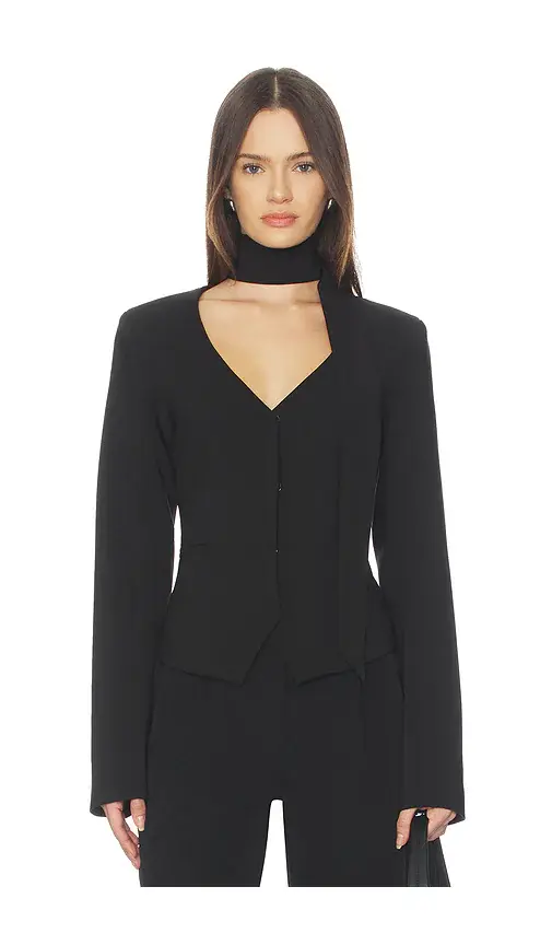 ALL THE WAYS Ariyah Scarf Blazer | Image 1 ALL THE WAYS Ariyah Scarf Blazer | Image 1