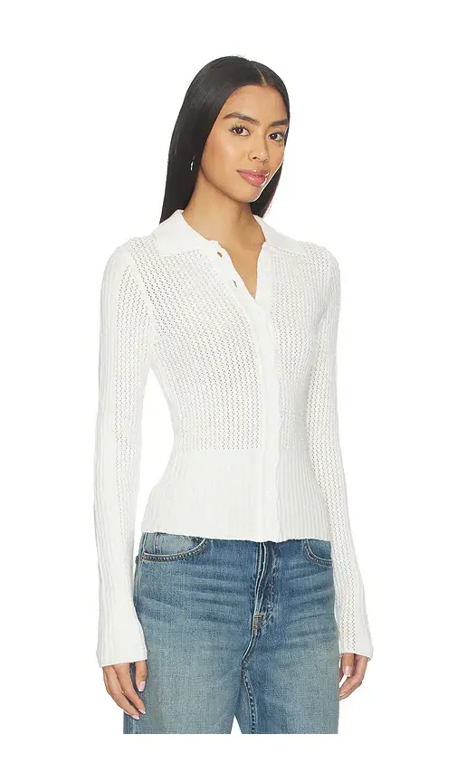 ALL THE WAYS Kelly Button Up Sweater | Thumbnail 2