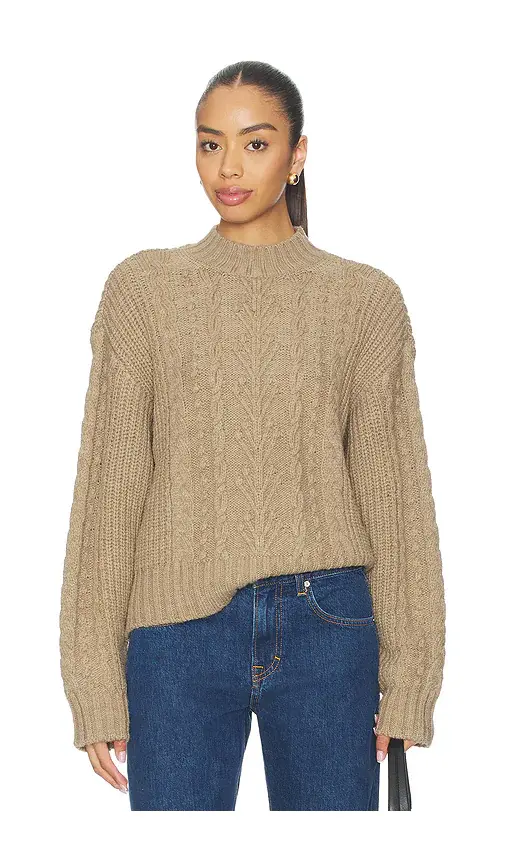 Tularosa Zolene Mock Neck Sweater | Image 1 Tularosa Zolene Mock Neck Sweater | Image 1