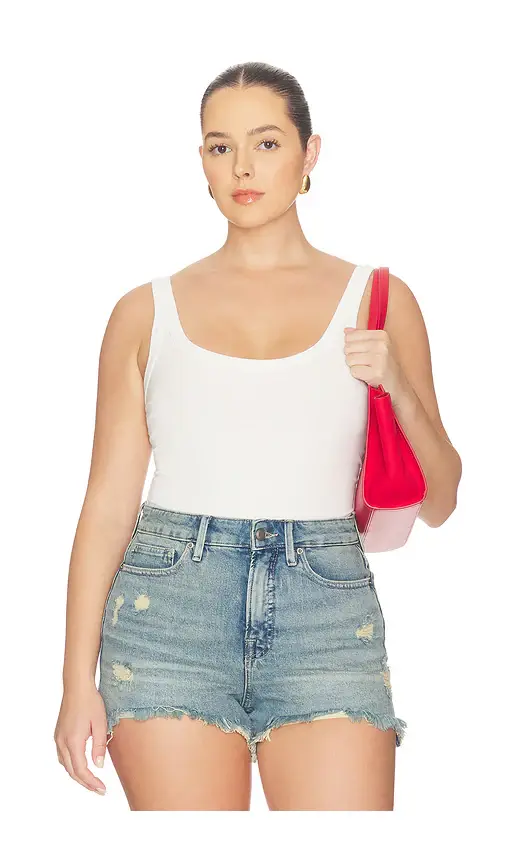 GOOD AMERICAN Modal Rib Tank Bodysuit | Thumbnail 2 GOOD AMERICAN Modal Rib Tank Bodysuit | Thumbnail 2