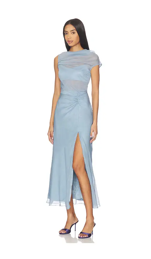 Amur Amille Sheer Gown | Thumbnail 2 Amur Amille Sheer Gown | Thumbnail 2