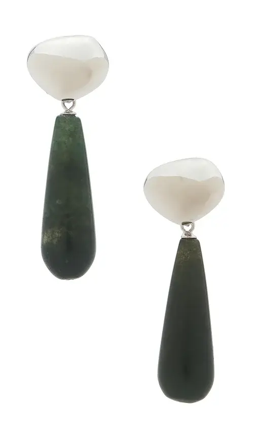 SHASHI Sage Drop Earring | Image 1 SHASHI Sage Drop Earring | Image 1