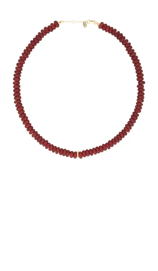 Shashi Rouge Gemstone Necklace