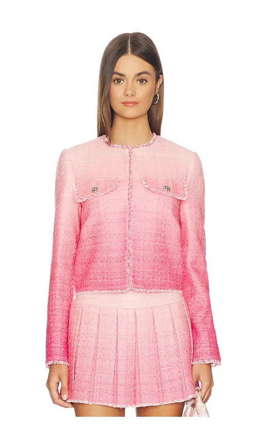 Alice + Olivia Alice + Olivia Dumont Tweed Boxy Jacket | Thumbnail 2 Alice + Olivia Alice + Olivia Dumont Tweed Boxy Jacket | Thumbnail 2