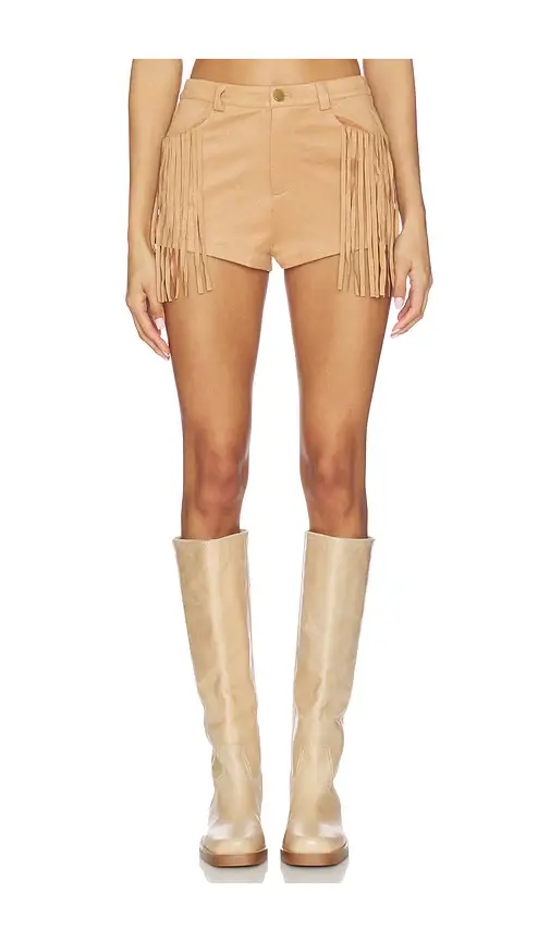 MORE TO COME Autumn Fringe Short | Image 1 MORE TO COME Autumn Fringe Short | Image 1